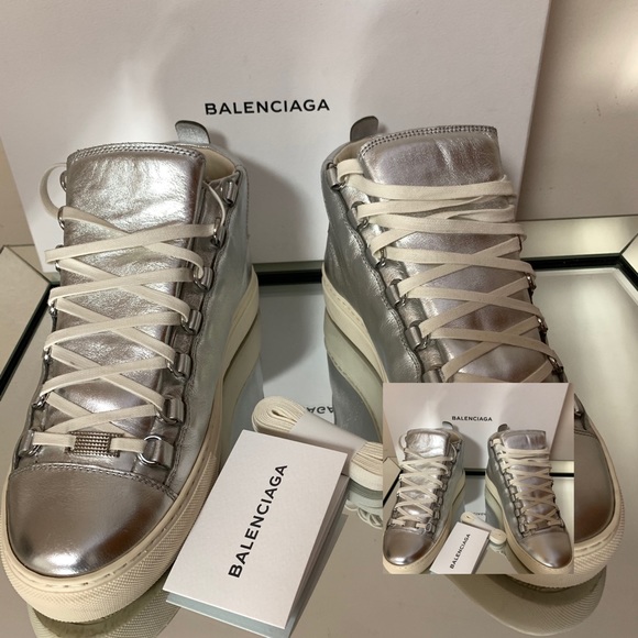 🔥🔥🔥💯💯 Authentic Balenciaga Arena High 🔥🔥🔥 - Picture 5 of 16